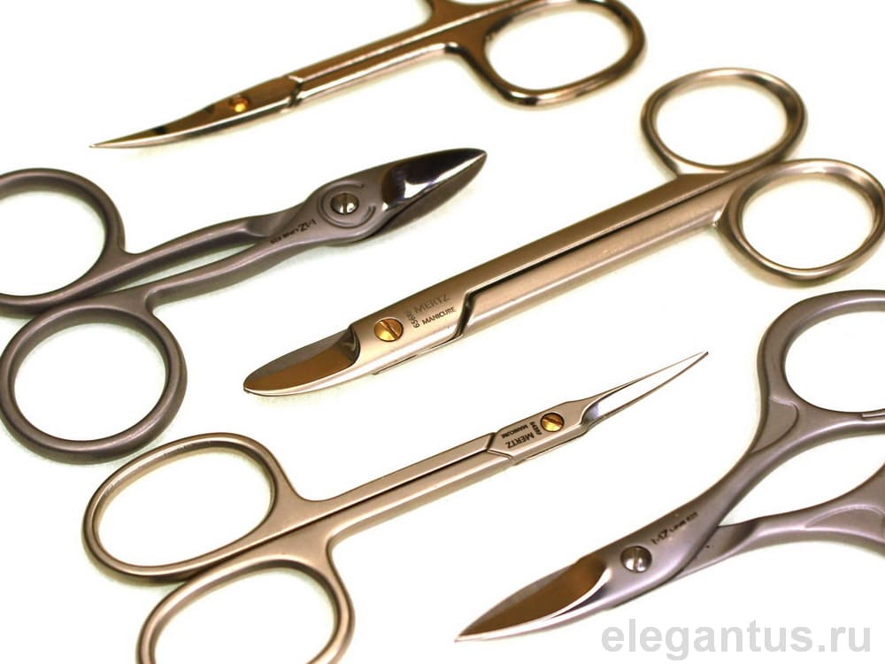 маникюрные ножницы mertz