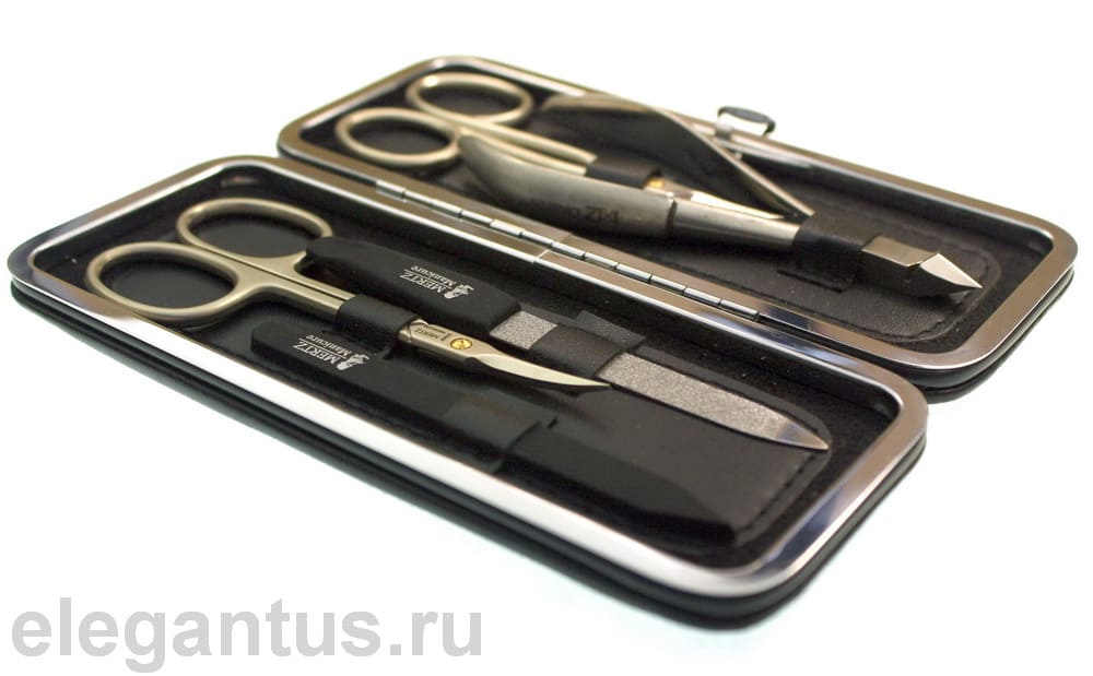 дорожный маникюрный набор mertz